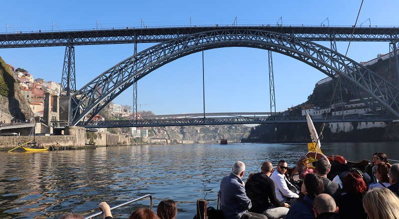 Crucero de los 6 puentes Oporto